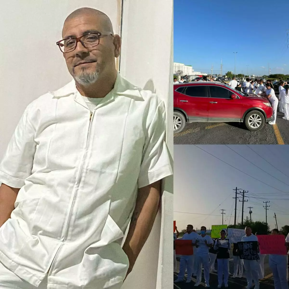 Bloquean carretera a San Fernando por desaparición de enfermero del IMSS 270