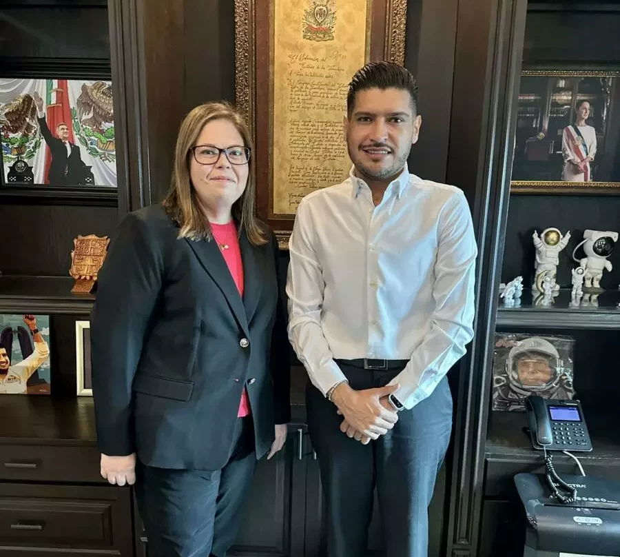 El alcalde Beto Granados fortalece la relación con el Consulado de Estados Unidos en Matamoros