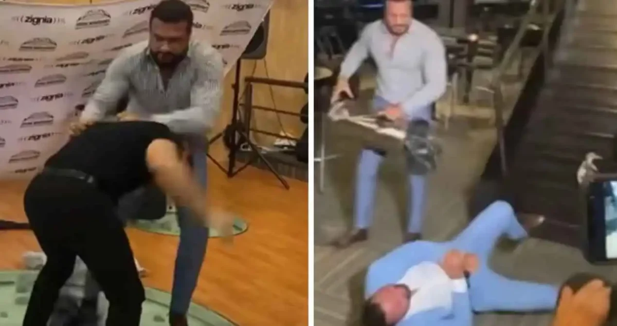 Alberto El Patrón ataca al Hijo del Vikingo y Latin Lover previo a Triplemanía Regia