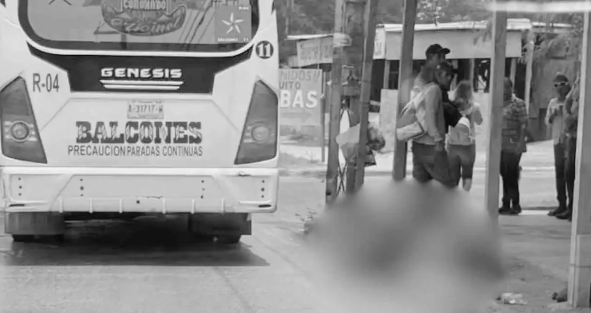 Pierde la vida hombre que cayó de unidad de transporte público en Reynosa, Tamaulipas