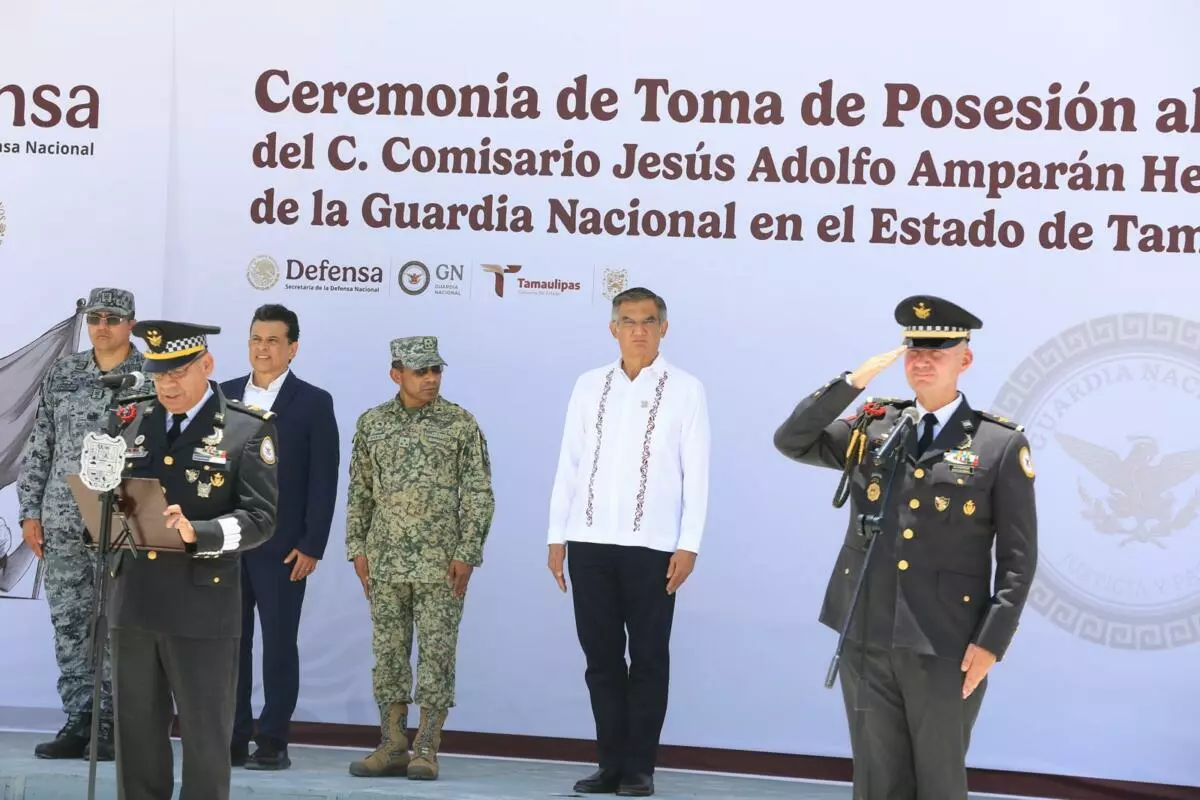 El gobernador Américo Villarreal destaca la labor de la Guardia Nacional para garantizar tranquilidad en Tamaulipas