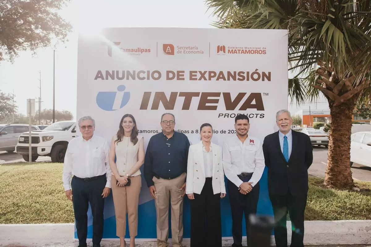 El alcalde Beto Granados celebra inversión de INTEVA por 150 millones de pesos para expansión en Matamoros