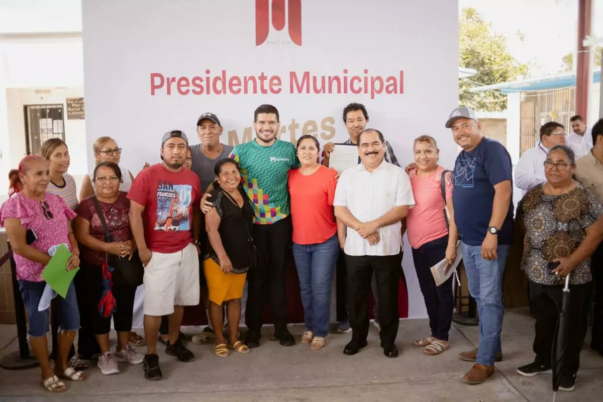 El alcalde Beto Granados visita la colonia Jesús Vega Sánchez con el programa “Martes en tu Colonia”