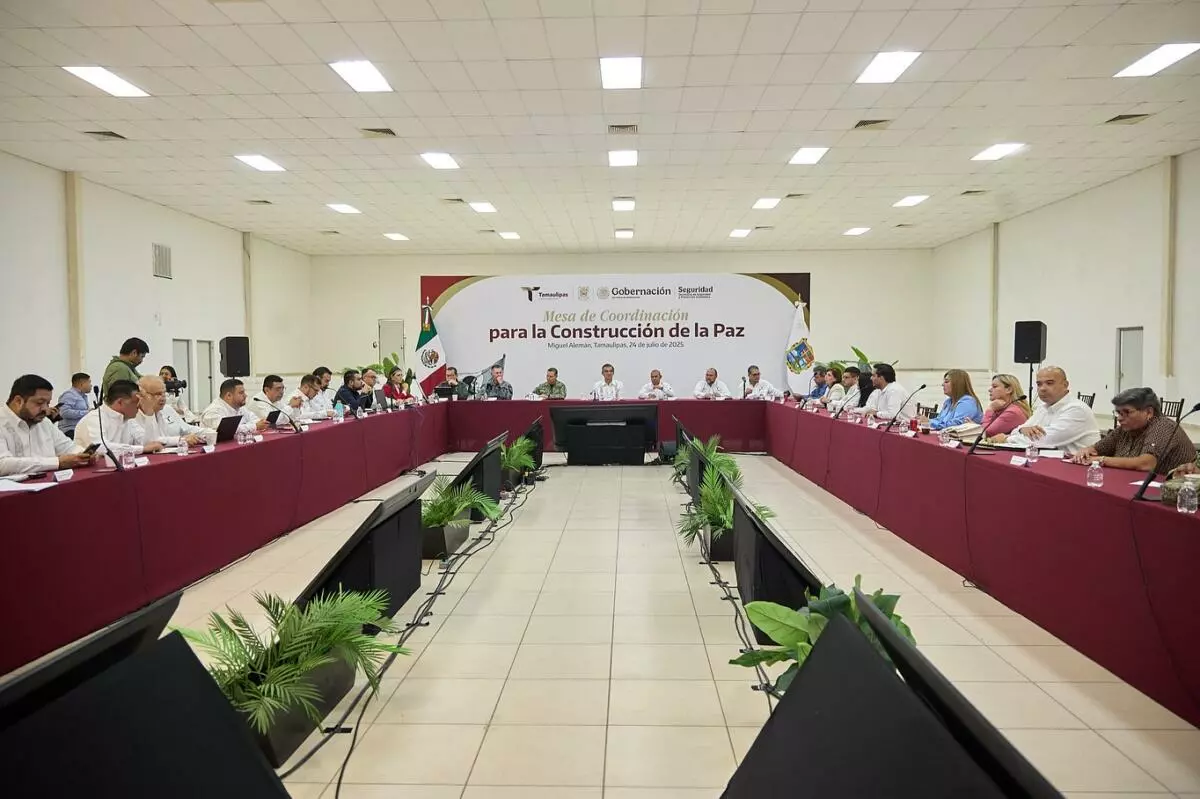 El alcalde Beto Granados participa en mesa de trabajo por la paz y seguridad en Tamaulipas
