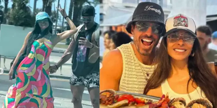 Así fue el viaje romántico de Galilea Montijo con su novio Isaac Moreno