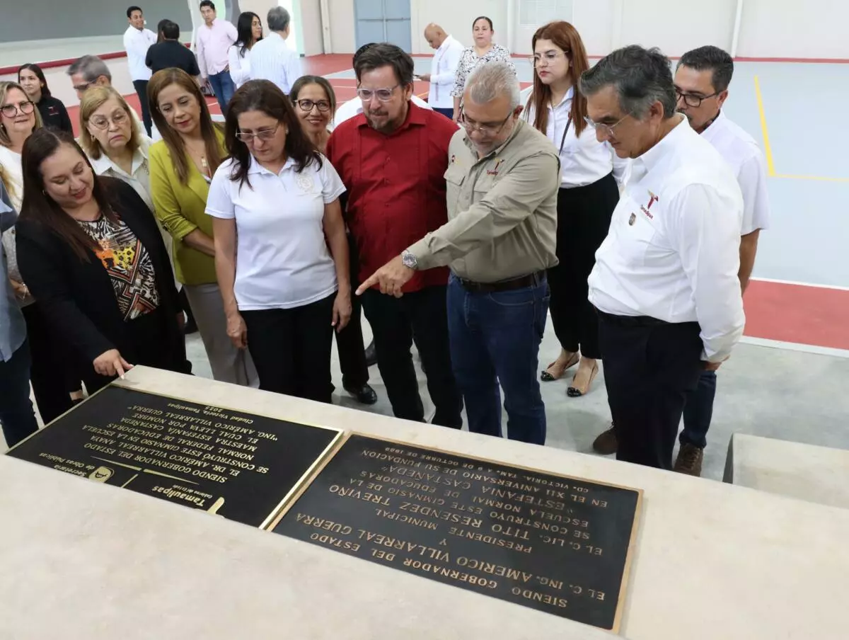 El gobierno de Américo Villarreal renueva infraestructura y programas en la Normal de Educadoras