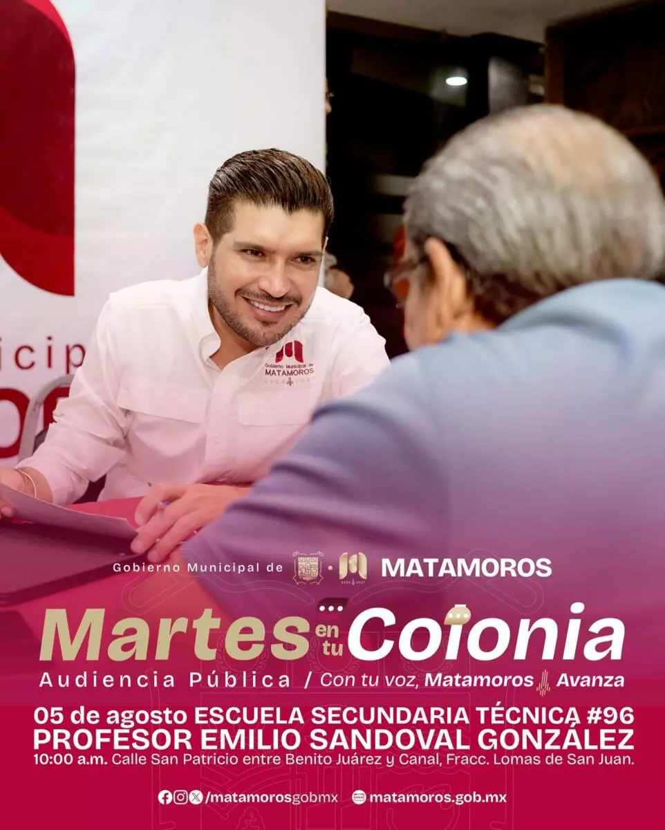 El alcalde Beto Granados encabezará este martes audiencia pública en Lomas de San Juan