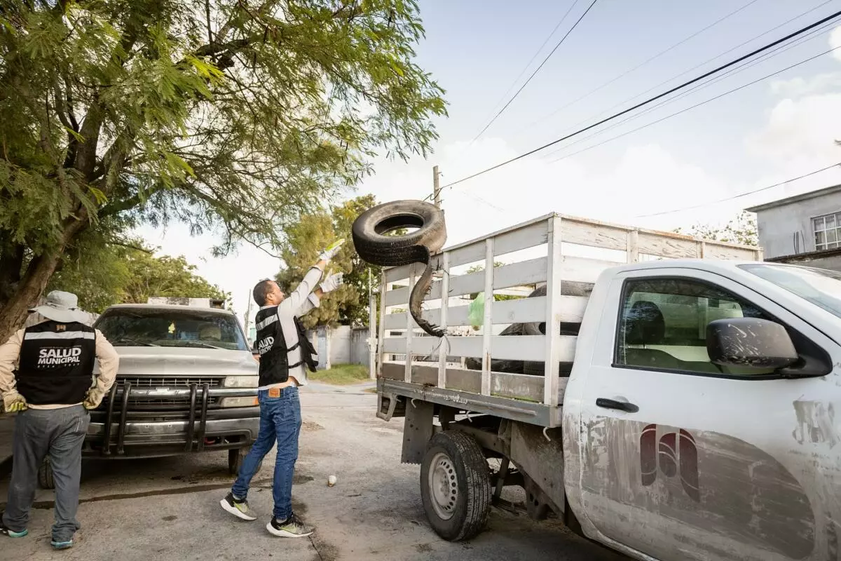 El gobierno municipal de Matamoros refuerza acciones permanentes contra el mosquito transmisor