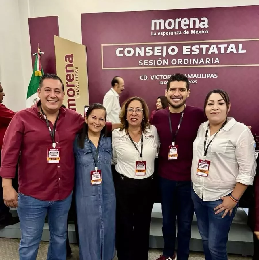 El alcalde Beto Granados participa en la Sesión Ordinaria 2025 del Consejo Estatal de Morena Tamaulipas