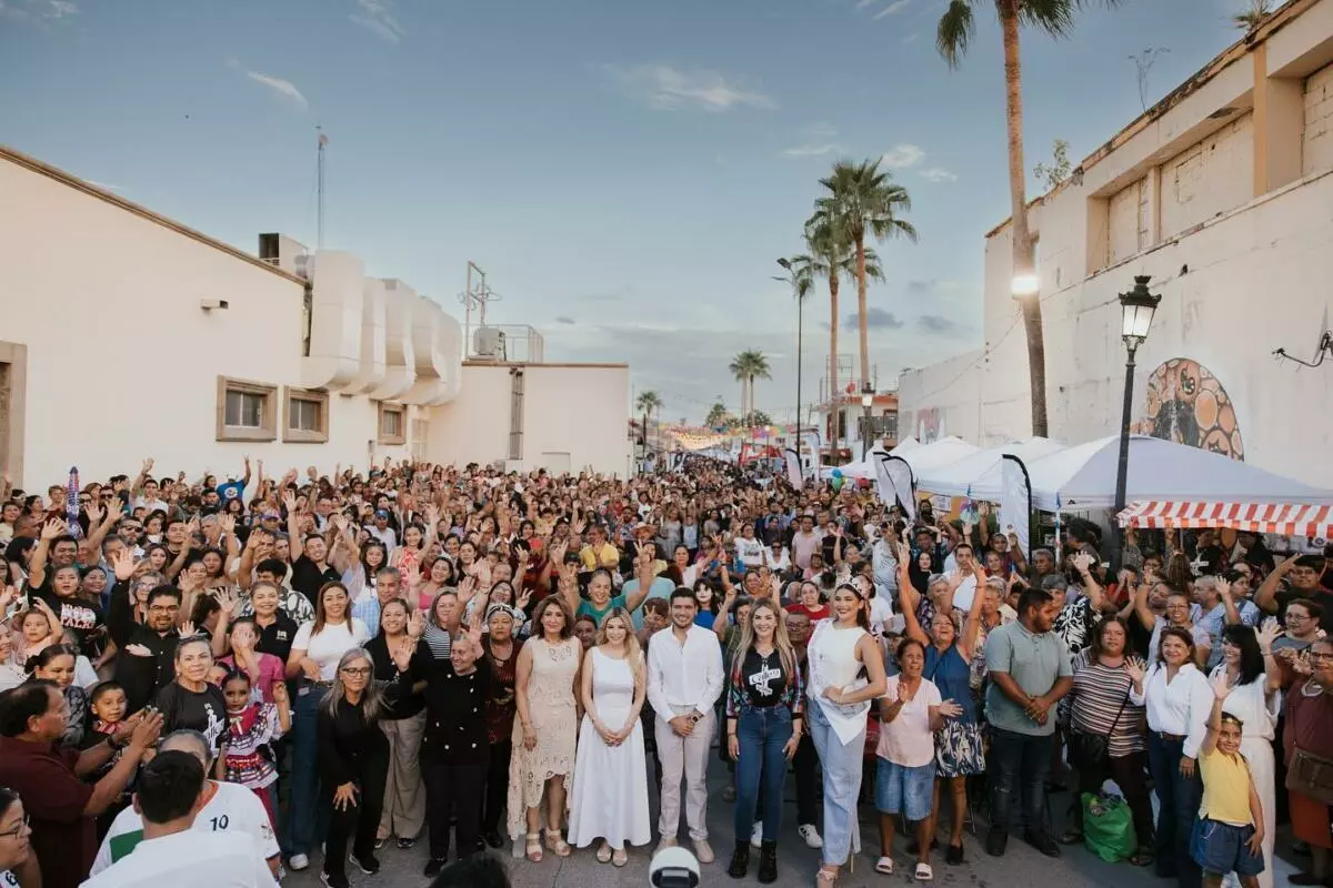 El gobierno Municipal de Matamoros celebra con éxito la Callejoneada en la Calle 9