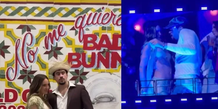 Belinda sorprende al bailar en concierto de Bad Bunny en Puerto Rico