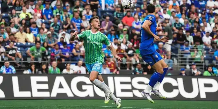 Cruz Azul debuta y se despide de la Leagues Cup tras ser goleado por el Seattle Sounders