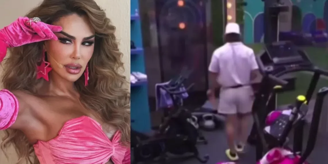 ¿Ninel Conde se llevó el equipo de gimnasio que había en La Casa de los Famosos?
