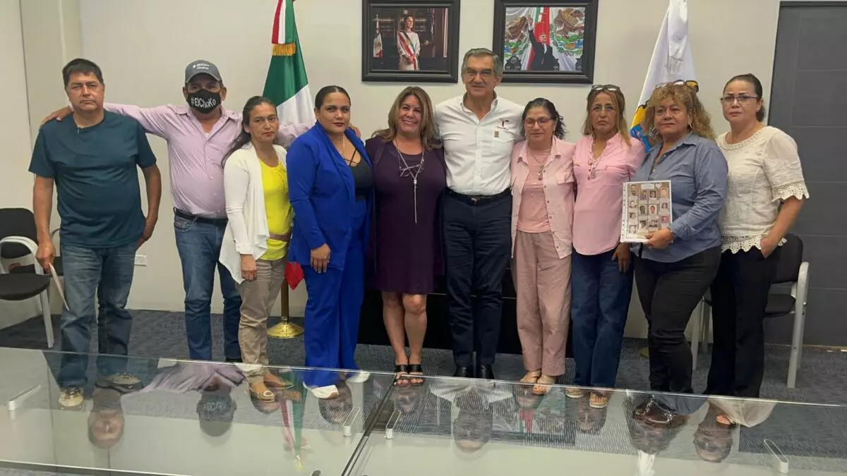 Gobernador de Tamaulipas acuerda con Colectivos de Búsqueda trabajo coordinado