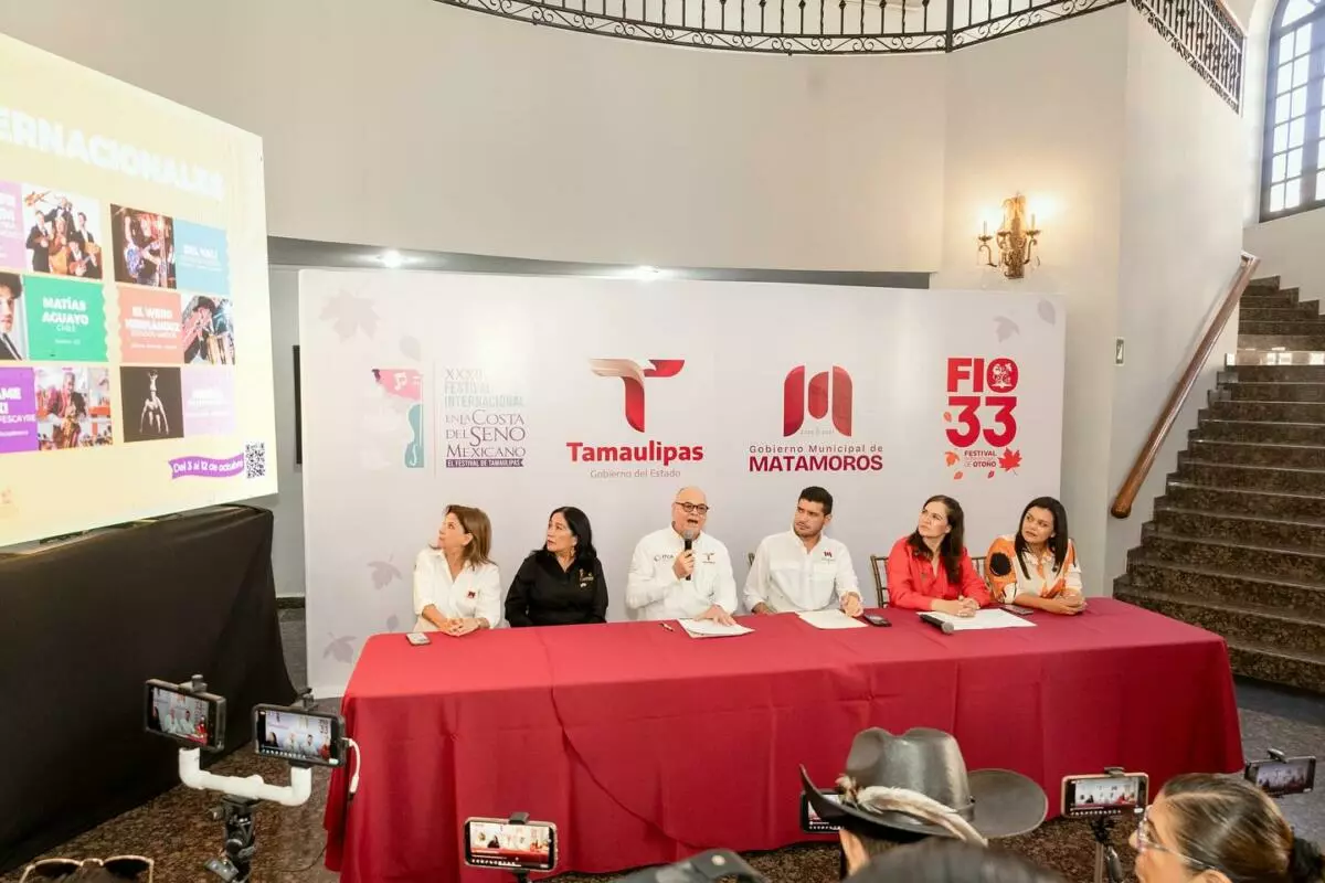 El gobierno municipal de Matamoros anuncia el Festival de Otoño 2025