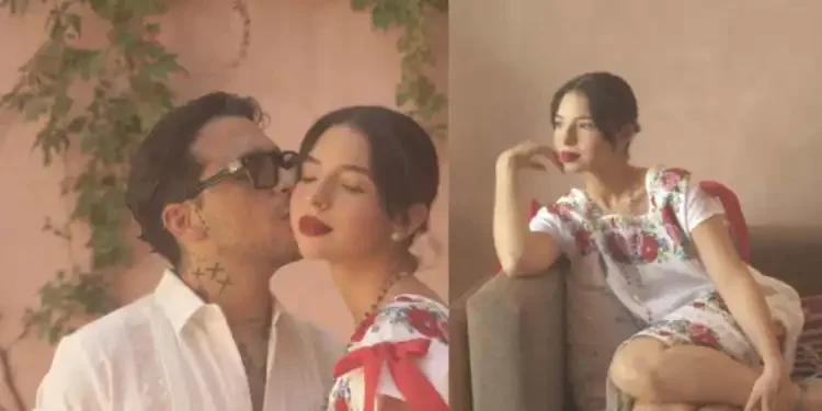 Ángela Aguilar y Christian Nodal reafirman su amor con una romántica publicación