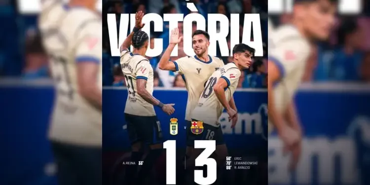 Barcelona resucita en Oviedo: de la angustia a la remontada