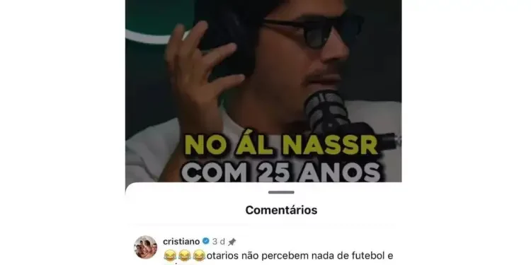 Cristiano Ronaldo explota y llama idiotas a críticos de Joao Félix