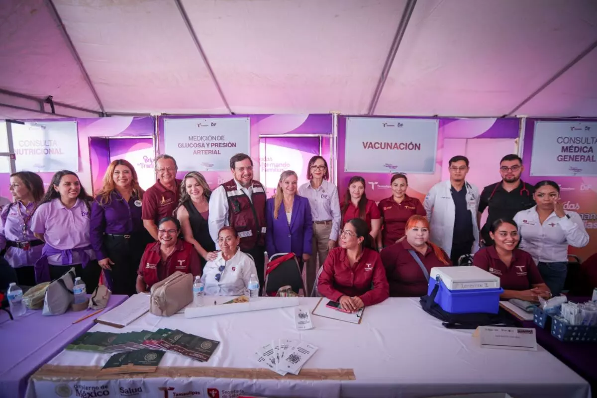 El gobierno y el DIF Tamaulipas acercan programas sociales a familias de la región ribereña