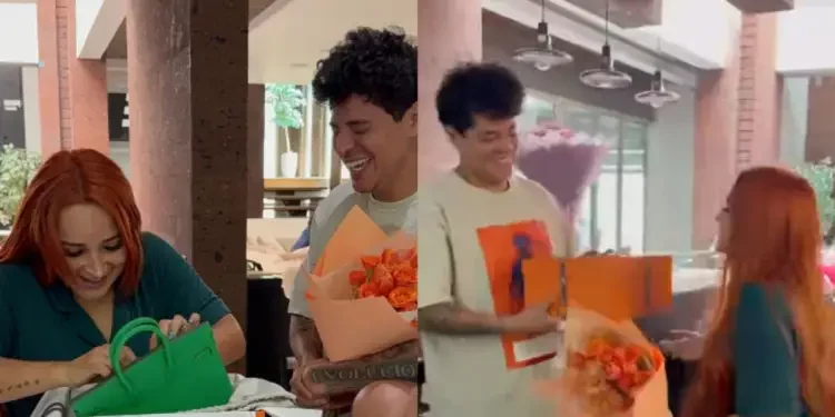 Eduin Caz sorprende a Daisy Anahy con lujoso bolso por su cumpleaños