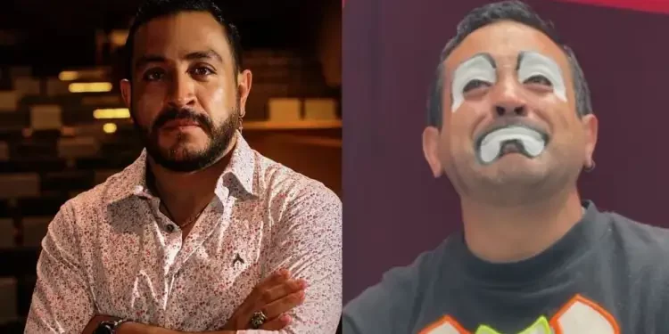 Luis Fernando Peña sorprende a vecinos con obra de “Payaso”