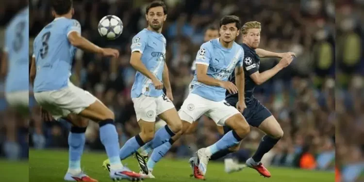 Manchester City vence al Napoli en amargo regreso de De Bruyne