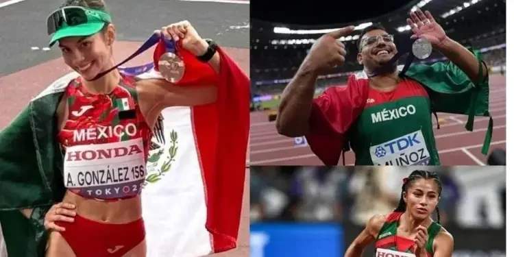 México brilla en el Mundial de Atletismo con medallas históricas en Tokio