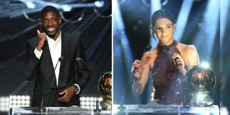 Dembélé y Bonmatí brillan en París: ¡Los nuevos reyes del Balón de Oro!