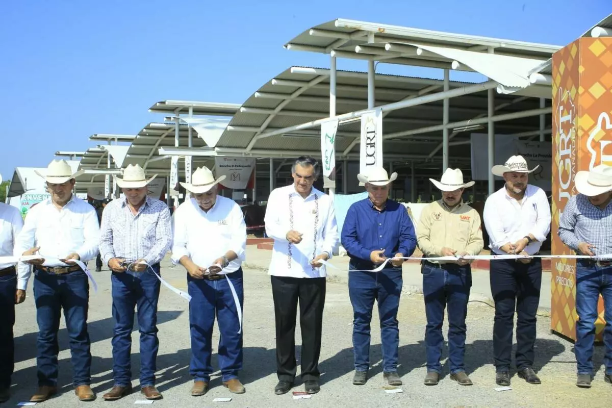 Gobernador Américo Villarreal impulsa al sector agropecuario con la inauguración de la Exposición Ganadera 2025