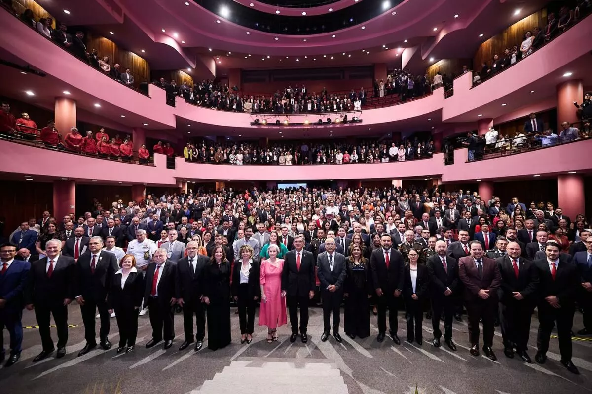 El alcalde Beto Granados felicitó al gobernador Américo Villarreal por su Tercer Informe de Gobierno