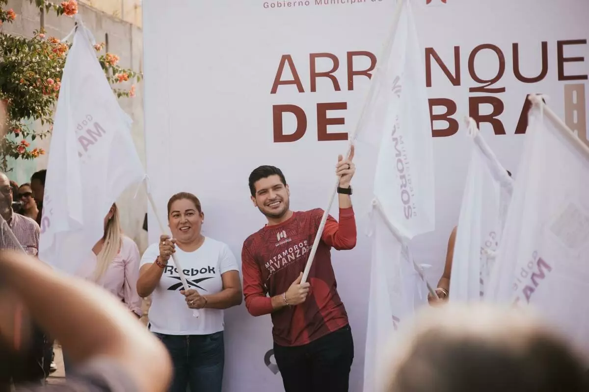 El alcalde Beto Granados da banderazo de arranque a nuevas obras en la Colonia Campestre del Río Uno