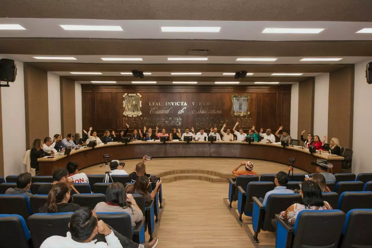 El alcalde Beto Granados encabezó la Vigésima Primera Sesión Ordinaria del Ayuntamiento de Matamoros