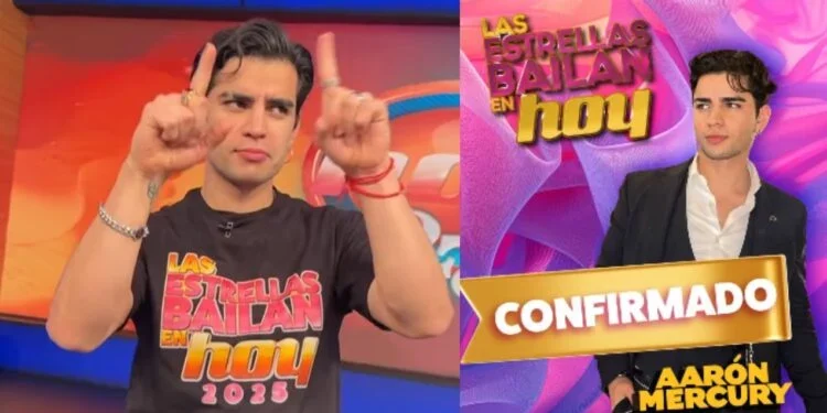 Aarón Mercury sorprende al ser confirmado para ‘Las Estrellas Bailan en Hoy’