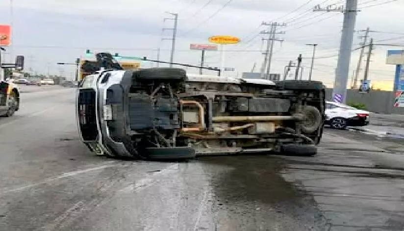 Accidentes viales dejan daños y caos en distintas carreteras
