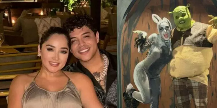 Eduin Caz y su esposa conquistan las redes sociales con disfraz