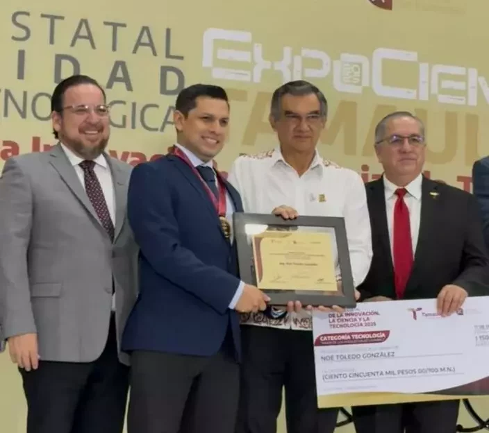 Docente de la UTM es distinguido con el Premio Estatal de Innovación, Ciencia y Tecnología 2025