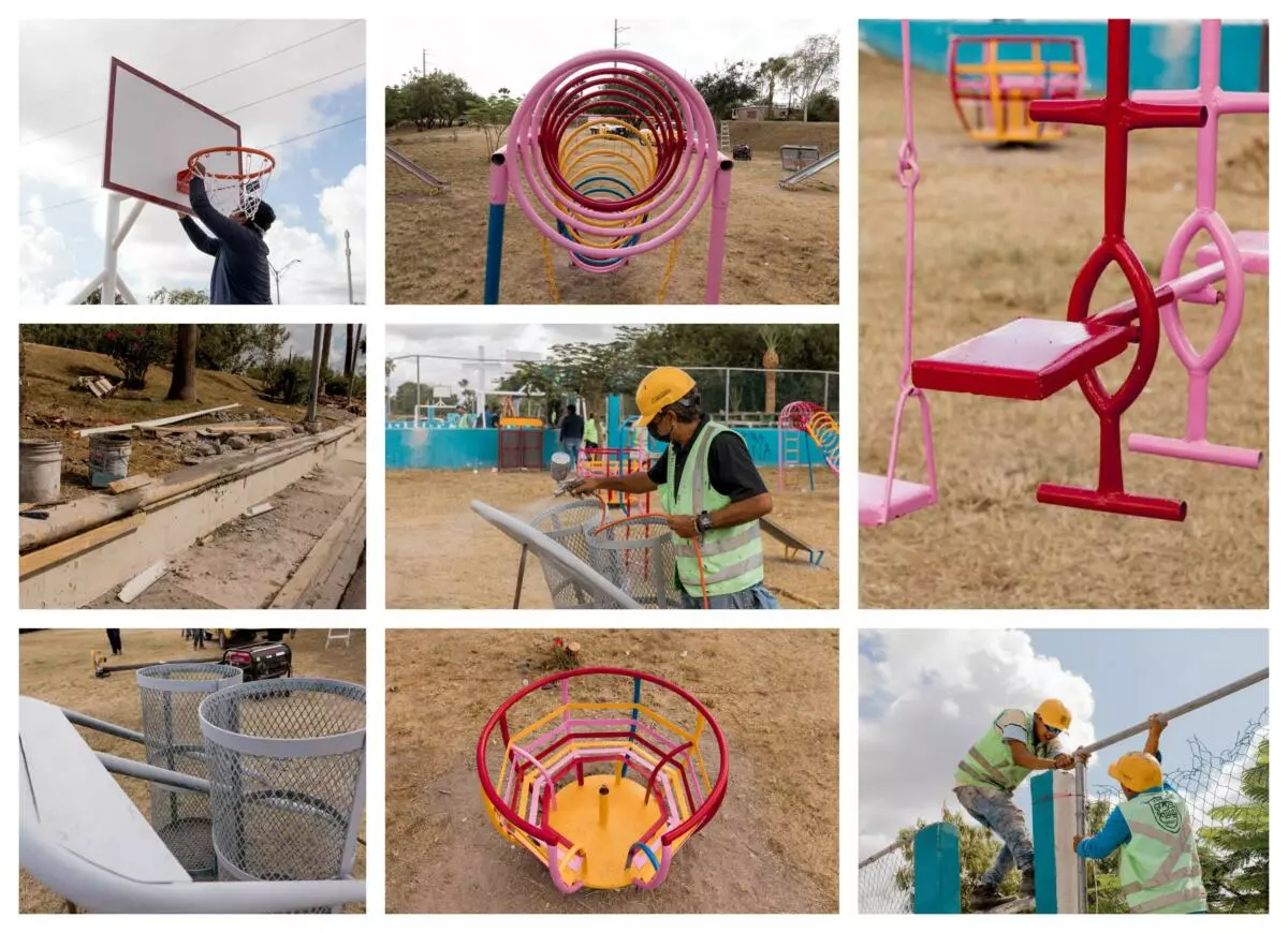 El alcalde Beto Granados supervisa acciones de mantenimiento en el Parque Lineal