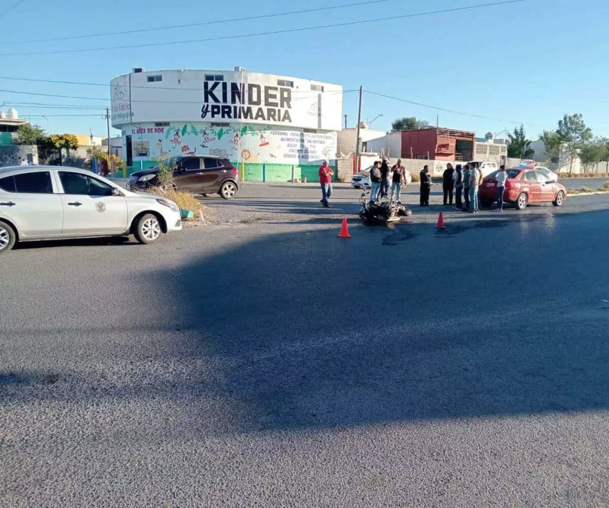 Impacta motociclista