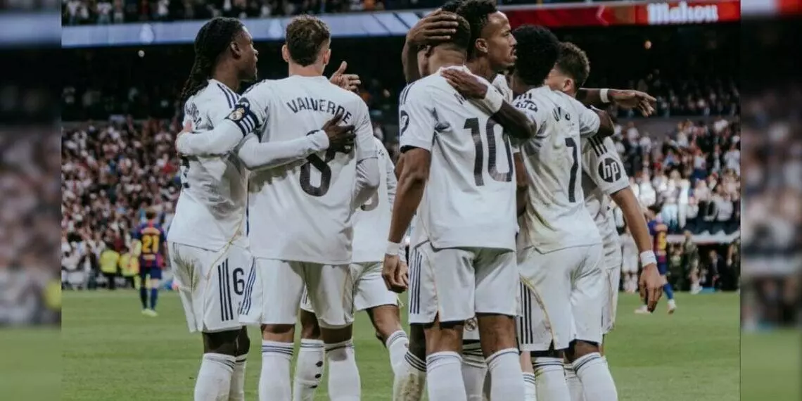 Real Madrid vence al Barcelona y se afianza como líder de LaLiga