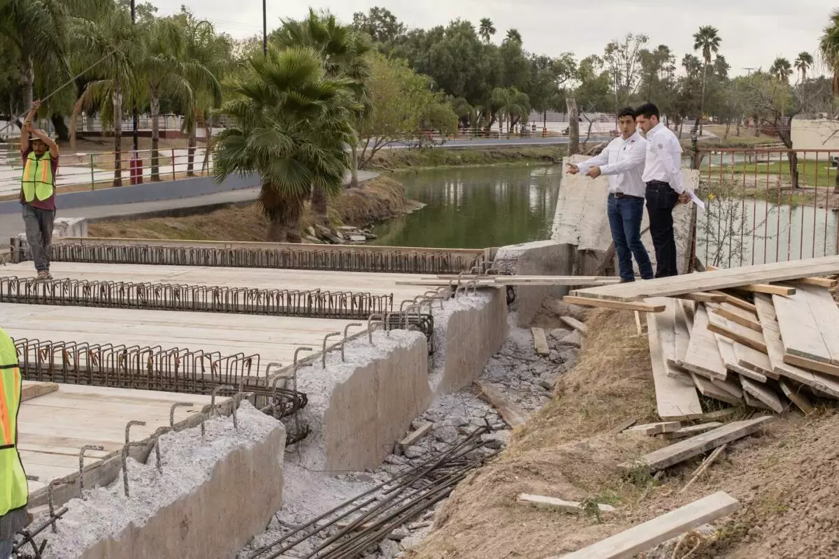 El alcalde Beto Granados supervisa avances en la rehabilitación del Parque Niños Héroes y obras viales en la zona escolar