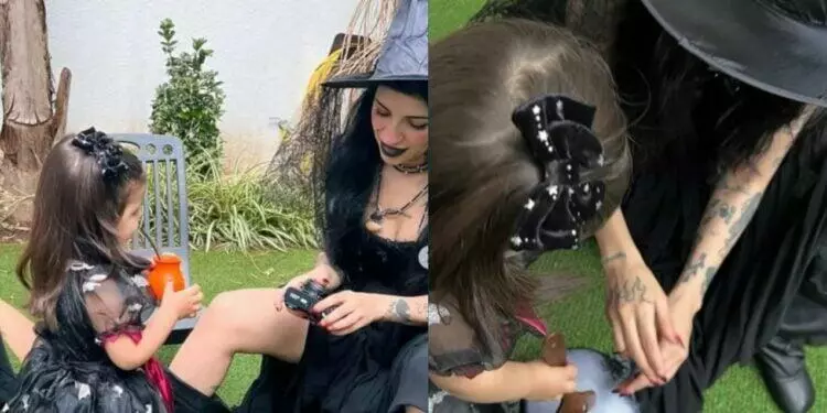 Cazzu reaparece en redes junto a su hija Inti y presume su nuevo tatuaje