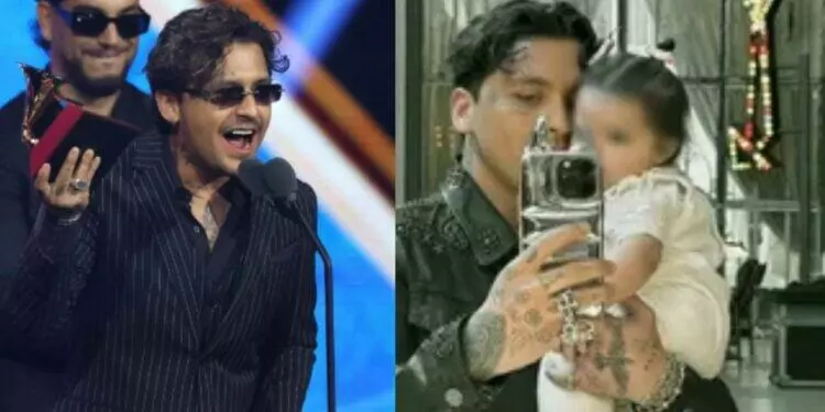 Christian Nodal aclara si su hija Inti estará en su boda religiosa con Ángela Aguilar