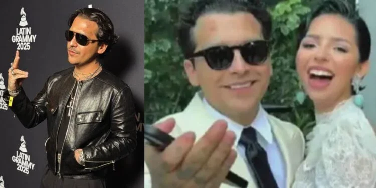 Christian Nodal confirma boda religiosa con Angela Aguilar