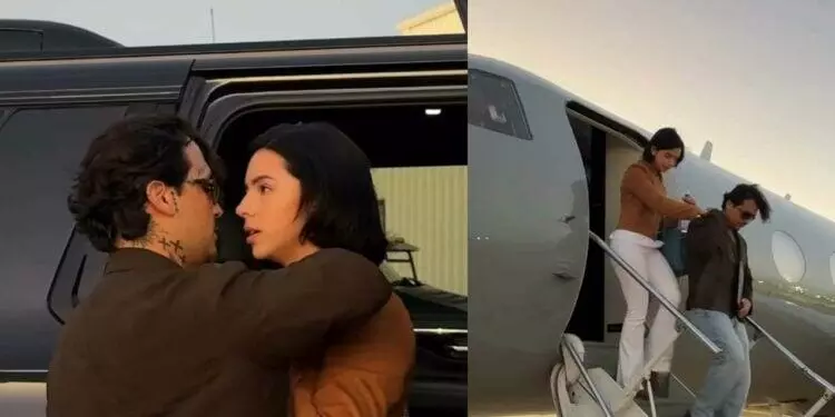 Christian Nodal le dio la bendición a Angela Aguilar antes de iniciar su gira “Libre Corazón”