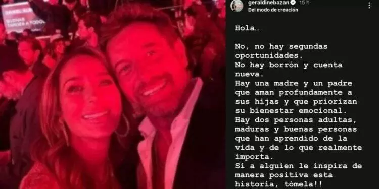 Geraldine Bazán aclara rumores y frena especulaciones sobre Gabriel Soto
