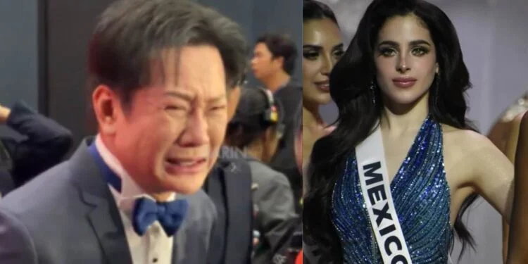 Nawat rompe en llanto y pide perdón a Fátima Bosch tras polémica en Miss Universo