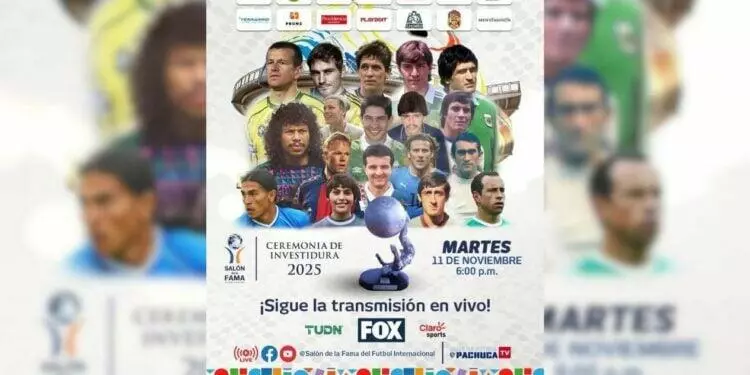 18 nuevas leyendas del fútbol se suman al Salón de la Fama