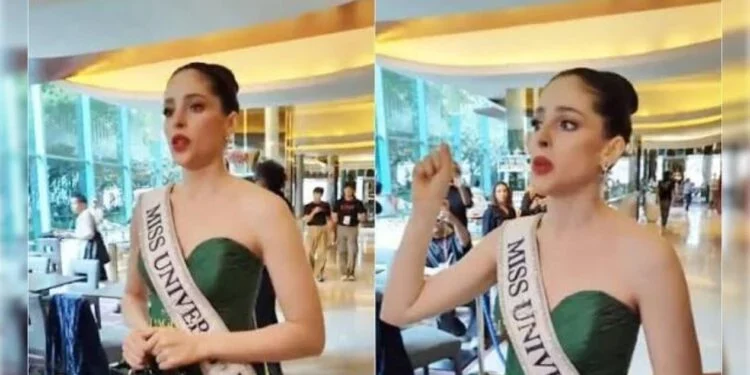 Fátima Bosch denuncia maltrato de Nawat Itsaragrisil durante Miss Universo 2025