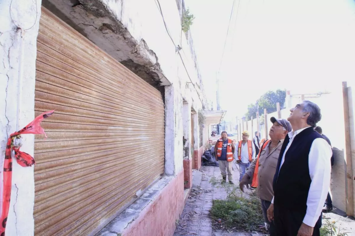 El gobernador Américo Villarreal anuncia la reconversión de un edificio abandonado en oficinas gubernamentales modernas