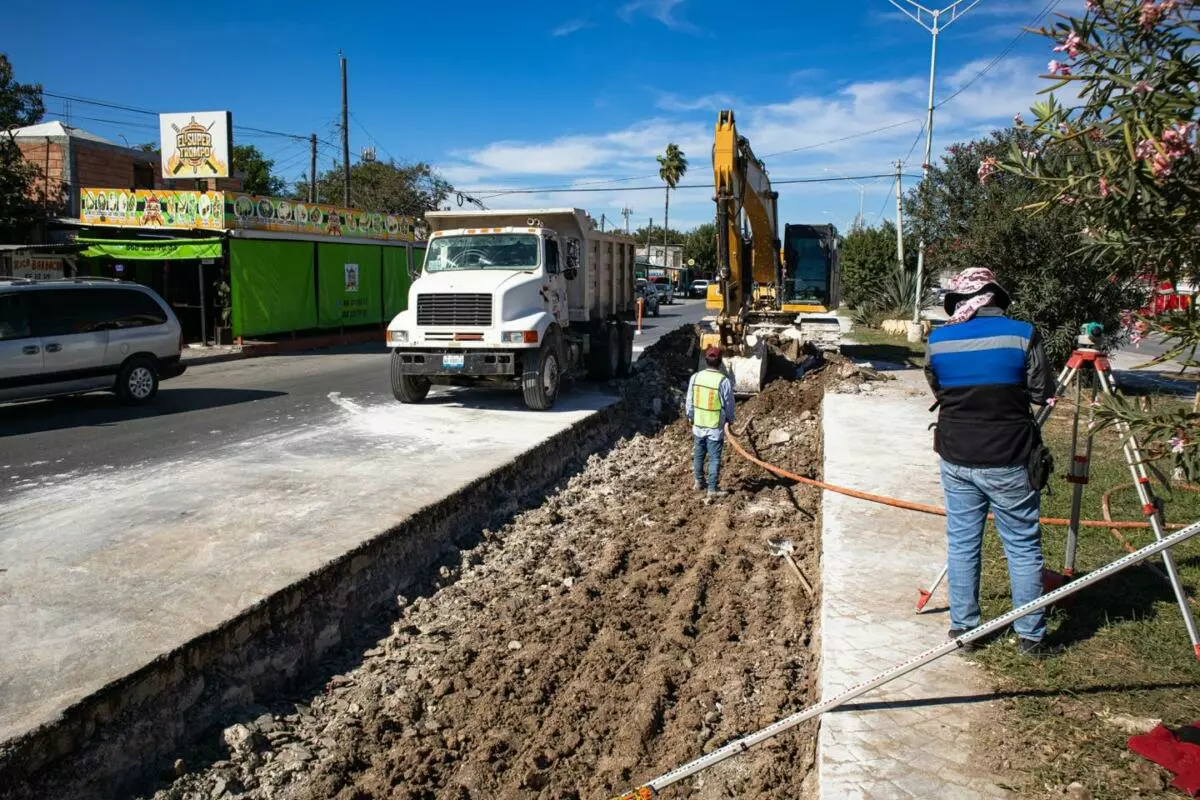 Gobierno municipal de Matamoros inicia ampliación de carriles en importante vialidad